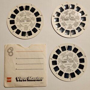 VINTAGE 1957 The Littlest Angel View Master Reel Story x 3 Reels